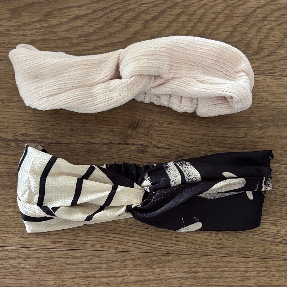 Set of Two Stylish Headbands